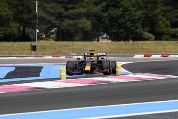 Las mejores imágenes del triunfo de Verstappen en Francia