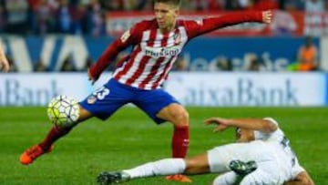 Vietto, durante el partido.