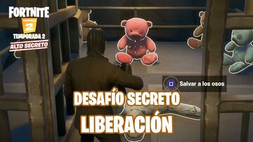 Fortnite Capítulo 2 - Temporada 2 | Desafío secreto: LIBERACIÓN