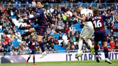 Los goles del sufrido triunfo del Madrid ante el Eibar de Orellana