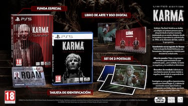 Esta es la edición física de KARMA: The Dark World, un thriller psicológico que nos traslada a los 80