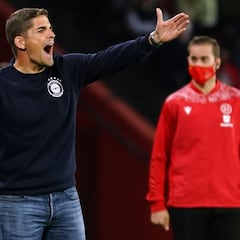 Moreno sobre los cánticos: "Es normal, ven que el Getafe es el último y esperan una victoria"