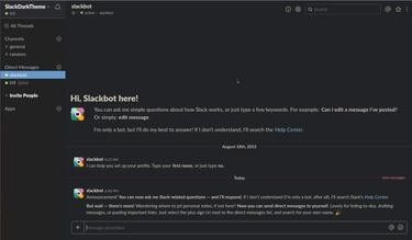 Cómo activar el modo oscuro de Slack