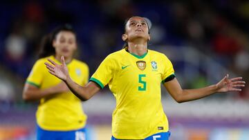 Adailma dos Santos, jugadora de la Selección de Brasil.