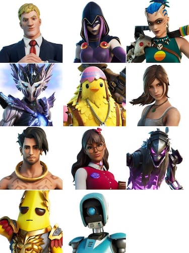 Todos los skins de Fortnite Temporada 6 y objetos cosméticos