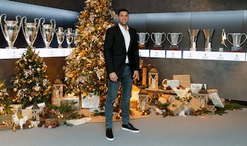 Felipe Reyes, capitán del Real Madrid de Baloncesto. 