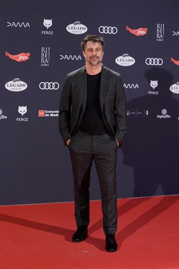 El actor Hugo Silva en la gala de los Premios Feroz.