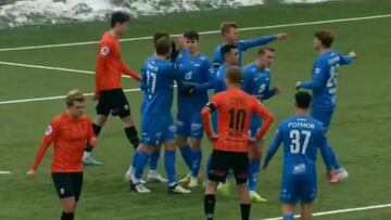 Es chileno, brilla en Europa y hoy marcó este gol: ¡qué derechazo!