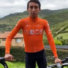 Bernal se deshace en elogios con su entrenador español