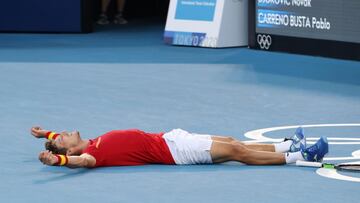 Carreño desquicia a Djokovic para ganar el bronce