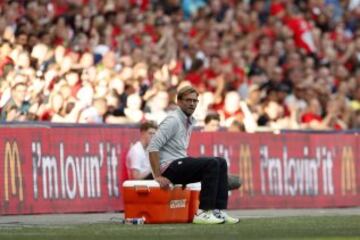 Juergen Klopp entrenador del Liverpool.