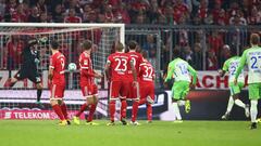 Bayern y Arturo Vidal botan el triunfo ante Wolfsburgo