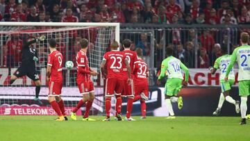 Bayern y Arturo Vidal botan el triunfo ante Wolfsburgo