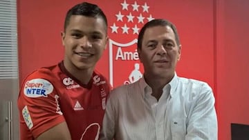 Juan Camilo Hern&aacute;ndez es nuevo jugador del Am&eacute;rica.