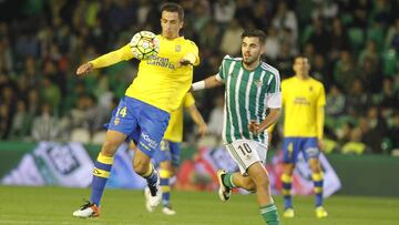 Hernán y Ceballos durante el Betis vs Las Palmas de LaLiga Santander
