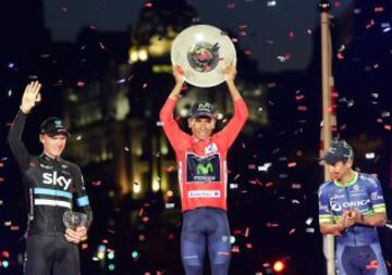 Nairo Quintana y su brillante 2016: El 2016 para Nairo Quintana fue sin duda de los mejores en su carrera, ganador de la Vuelta España, de Romandía, a Cataluña y de la Ruta del Sur, además tercero del Tour de Francia.