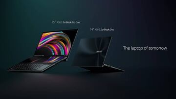 ASUS Zenbook Pro Duo, el primer portátil con dos pantallas 4K