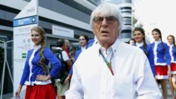 Ecclestone ayuda a los equipos.