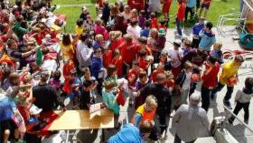 Ramos no se entrenó por la tarde con el grupo