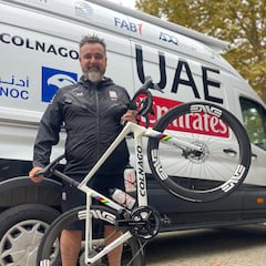 El Athletic sigue ‘pescando’ en el UAE con Joseba Elguezabal, masajista de Pogacar