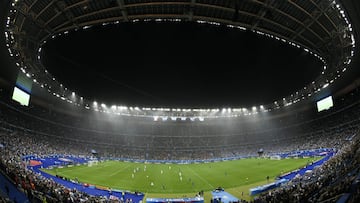 Imagen del Estadio de Saint-Denis, una de las sedes centrales de los Juegos Olímpicos de París 2024.