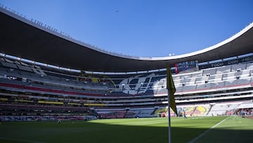 General view during the game America vs Guadalajara, corresponding to second leg match of Semifinals the Torneo Apertura 2023 of the Liga BBVA MX Femenil, at Azteca Stadium, on November 19, 2023.
<br><br>
Vista General durante el partido America vs Guadalajara, correspondiente al partido de vuelta de Semifinales del Torneo Apertura 2023 de la Liga BBVA MX Femenil, en el Estadio Azteca, el día 19 de noviembre de 2023.