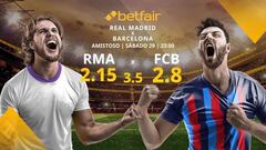 Real Madrid vs. FC Barcelona: horario, TV, estadísticas, clasificación y pronósticos