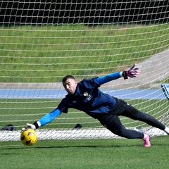La visita del Barça, un escaparate para Luis Maximiano