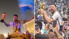 Las primeras 24 horas de Messi como campeón mundial: los mejores momentos en vídeo