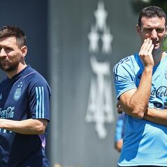 Lionel Scaloni: “Messi should play all the minutes he can”