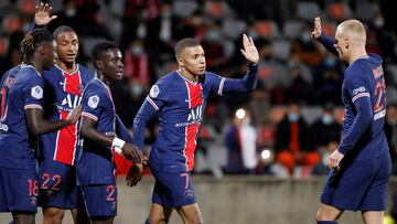 Mbappé comanda una victoria plácida del PSG ante el Nimes