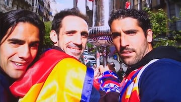 Falcao manda mensaje de despedida a Juanfran