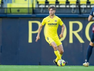 Recibe en el área, conduce, dribla a Ratti con engaño incluido y le bate por bajo. Así marcó Carlo García contra el Andorra. El centrocampista termina la temporada con tres goles en su cuenta personal.