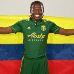 Diego Chará no deja de sonreír