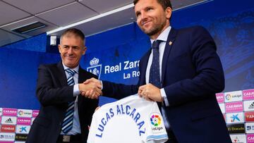 El Zaragoza presenta a Alcaraz: "Es un privilegio y un orgullo"