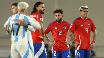 “No estoy tranquilo con el nivel del equipo chileno, hoy jugamos mal y nos superaron”