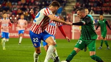 Arbilla ante el Girona.