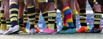 En la ciudad brasileña de São Paulo se ha celebrado la Champions LiGay, una competición donde todos sus integrantes son homosexuales y que tiene como objetivo final acabar con la discriminación en el fútbol. 