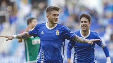 Oviedo 2 - Amorebieta 0: resumen, resultado y goles. LaLiga Smartbank