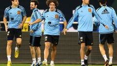 Puyol se pone a 100 con España en un juego de tronos en Catar