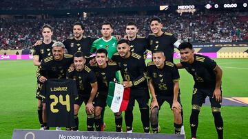 Mexico team group during the Quarter Finals match between Mexico (Mexican National team) and Saudi Arabia as part of the 2025 CONCACAF Gold Cup at State Farm Stadium, on June 28, 2025 on Glendale, Phoenix Arizona, United States.