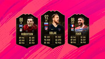 TOTW 33 de FIFA 19 Ultimate Team con Oblak y Robertson