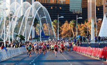 Maratón Valencia Trinidad Alfonso EDP 2021.