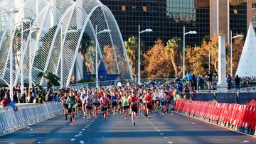 Maratón Valencia Trinidad Alfonso EDP 2021.