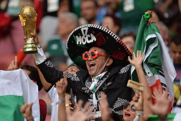 Así vive la afición el México vs Alemania dentro del estadio