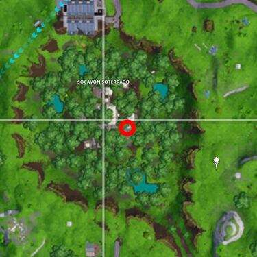 Desafío de Fortnite - Busca las letras O, S, M y N