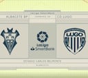 Resumen y goles del Albacete vs. Lugo de LaLiga SmartBank