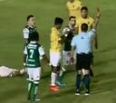 La dura acción que le costó la roja a Juan Cornejo en México