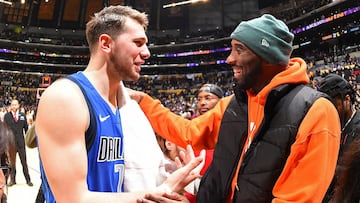 El saludo entre Kobe Bryant y Luka Doncic que ha salido a la luz tras su llegada a los Lakers