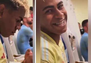 La pillada del fondo de pantalla de Lamine que se ha hecho viral